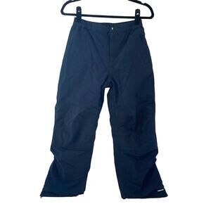 Lands' End Grow-A-Longs Snow Pants Girl's Size 10 Navy Blue Adjustable Lined